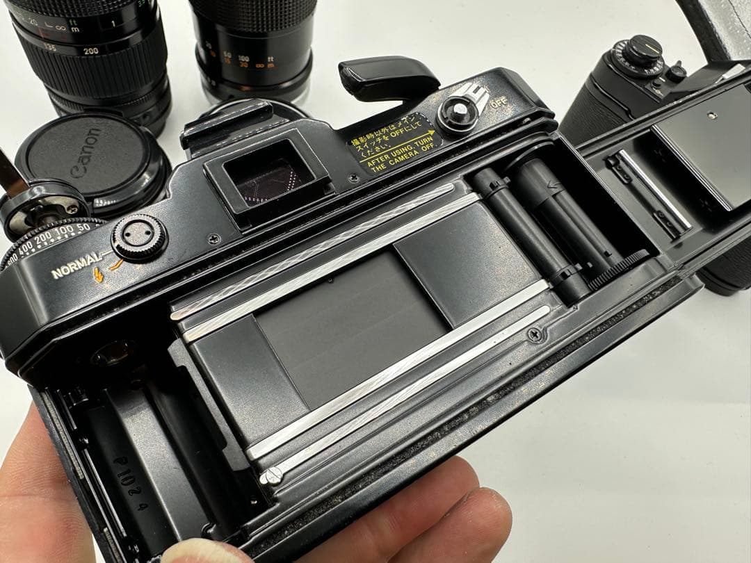 Canon フィルム一眼レフカメラ『EF』『A-1』セット/美品