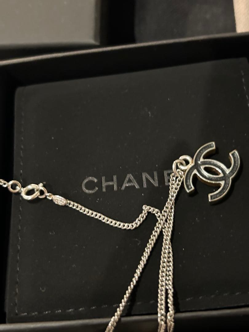 CHANEL シルバー925 ロゴネックレスヴィンテージ超レア