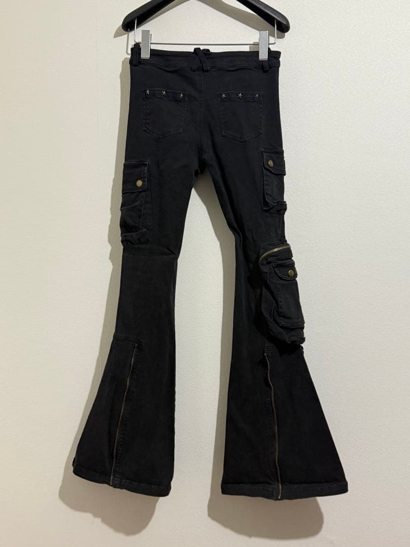 Ny Dkyel フレアカーゴパンツ　Y2K