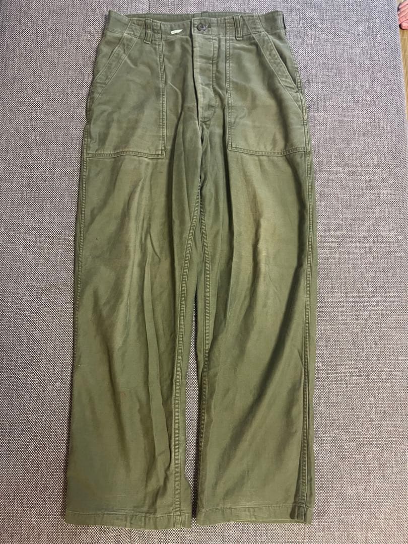 60s 後期　US.ARMY ベイカーパンツ　32×31