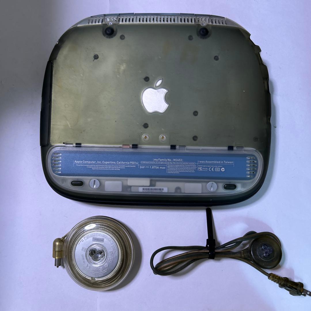 動作品 iBook G3 クラムシェル 外箱付き 難あり