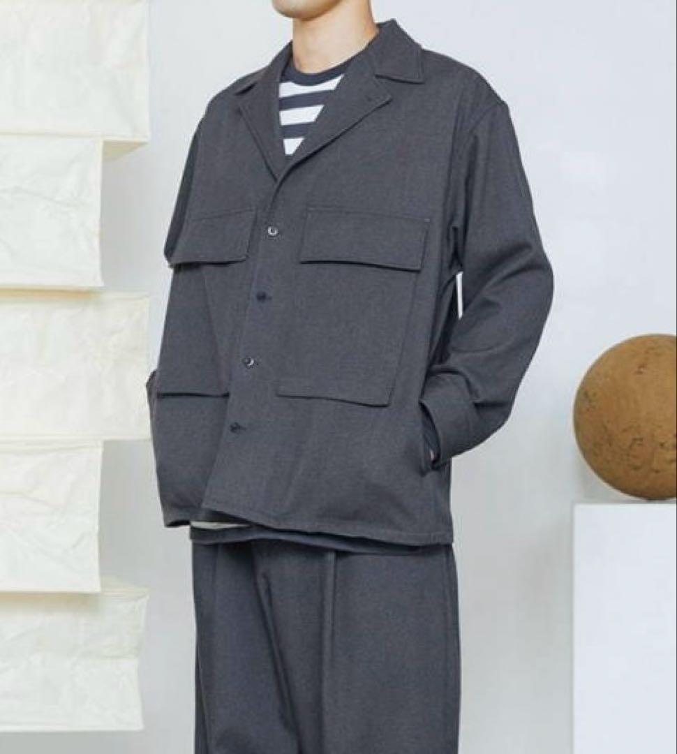 試着のみ 美品 Graphpaper ミリタリージャケット ダークグレー