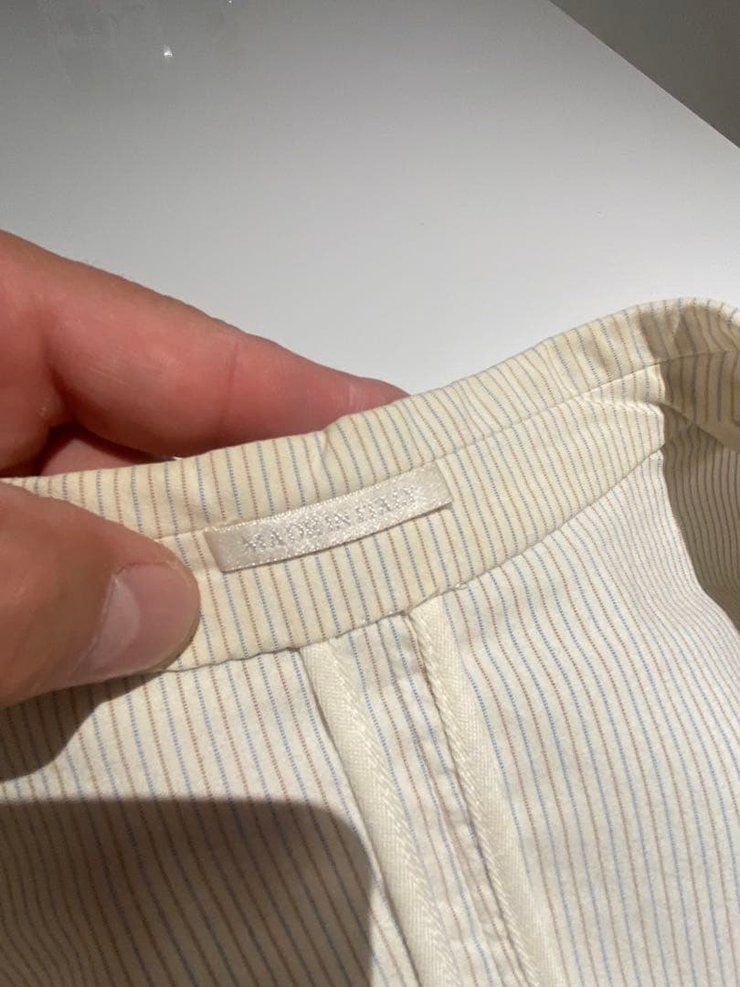 ALEXANDER MCQUEEN テーラードジャケット アイボリー