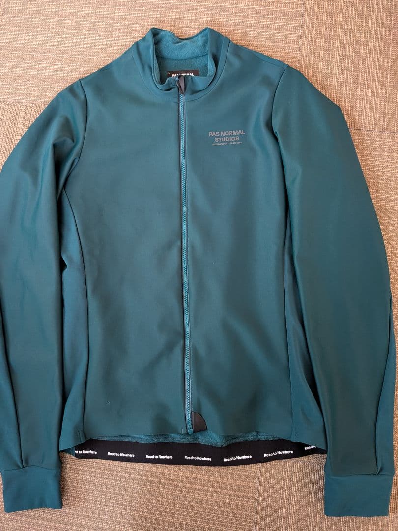 PAS NORMAL STUDIOS サイクルジャージ Lサイズ ダークグリーン