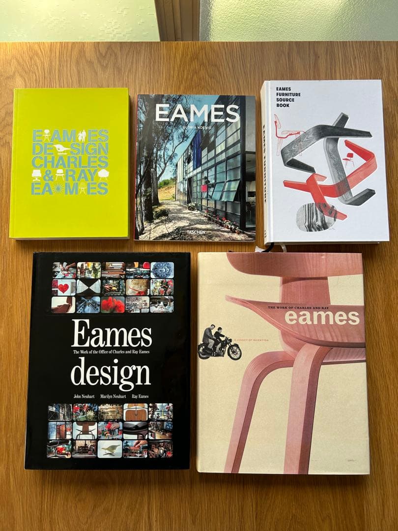 イームズ 書籍5冊セットCharles and Ray Eames