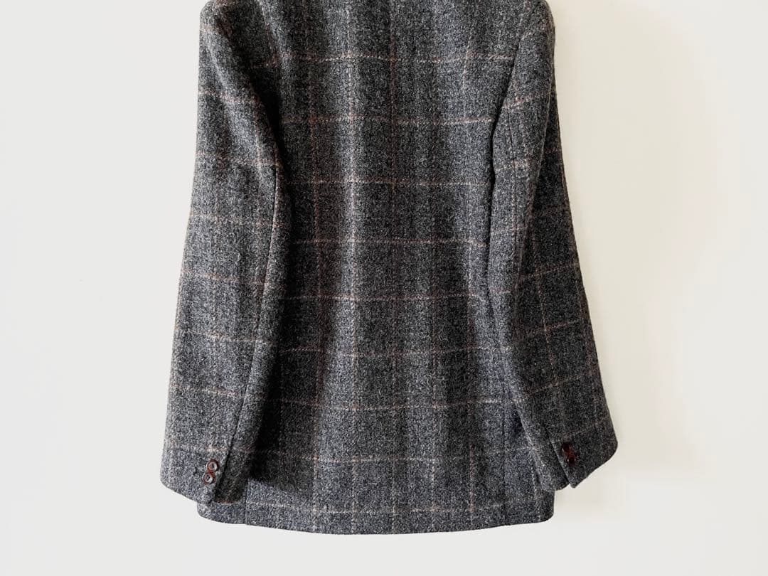 新品 マーガレットハウエル×ハリスツイード ウィンドウペンチェックジャケット