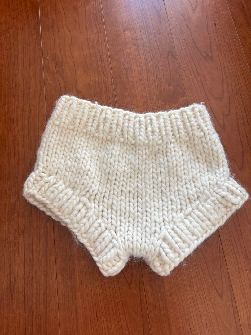 I Love Mr Mittens ショートニットパンツ