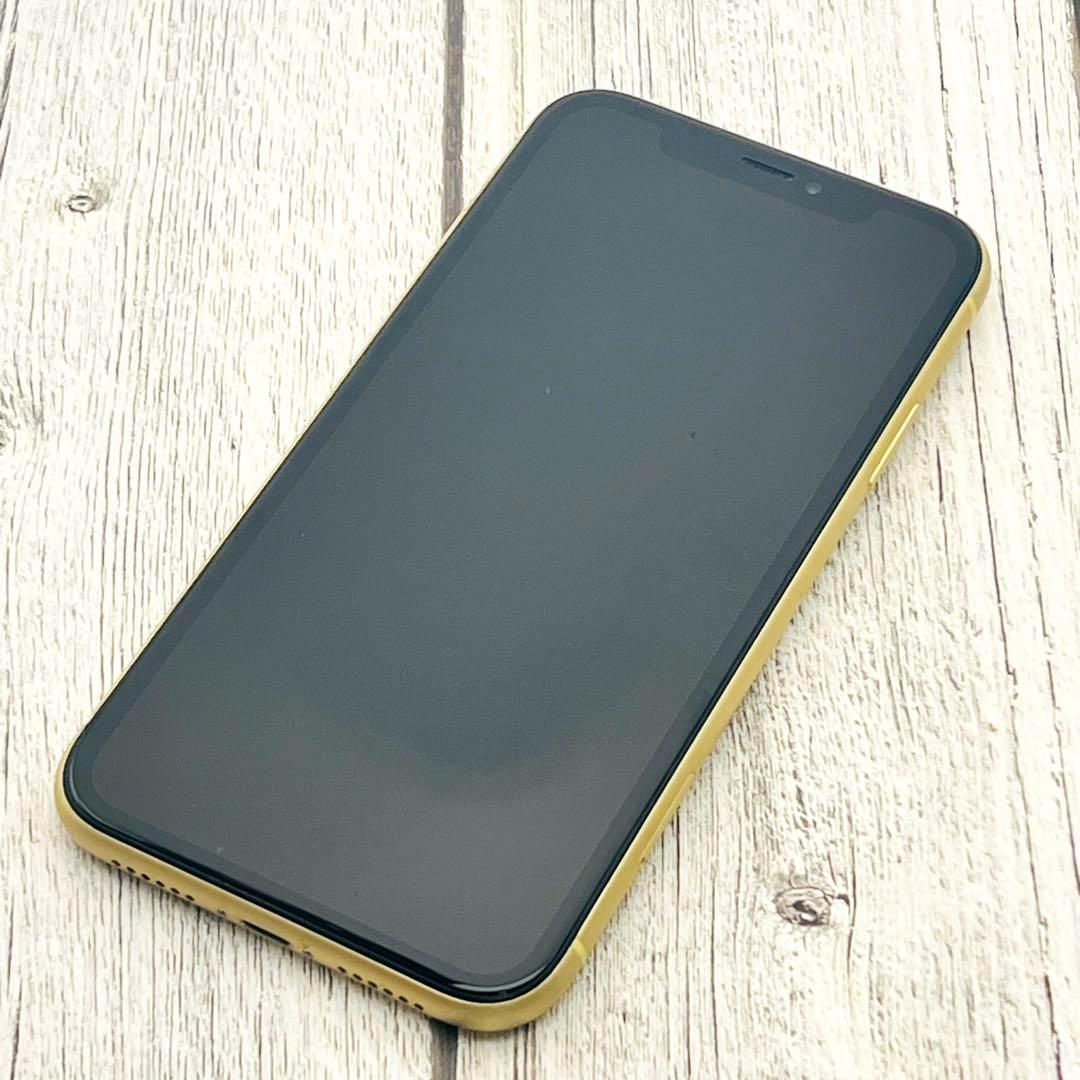 【整備済/保証付】iPhoneXR 256GB Yellow｜SIMフリー 美品