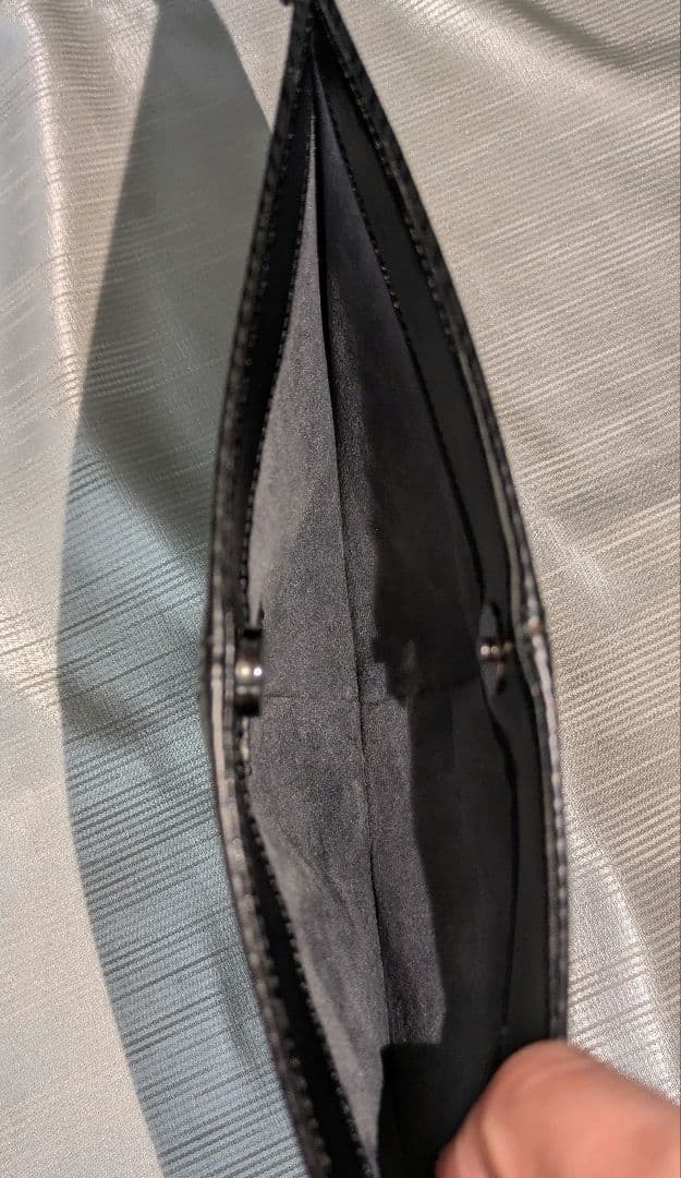 ルイヴィトン　エピ　ポシェット ドゥミリュンヌ　ブラック　アクセサリーポーチ