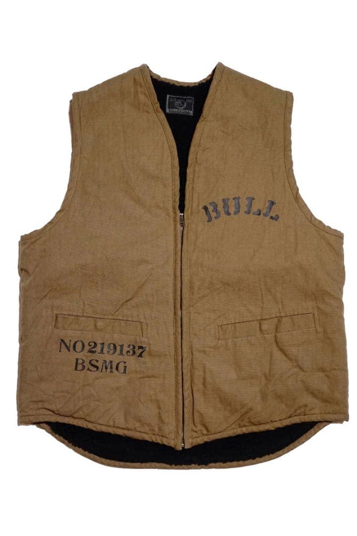 トップス BAY SIDE MOTOR GEAR B.S.M.G. PMCDUCKVEST