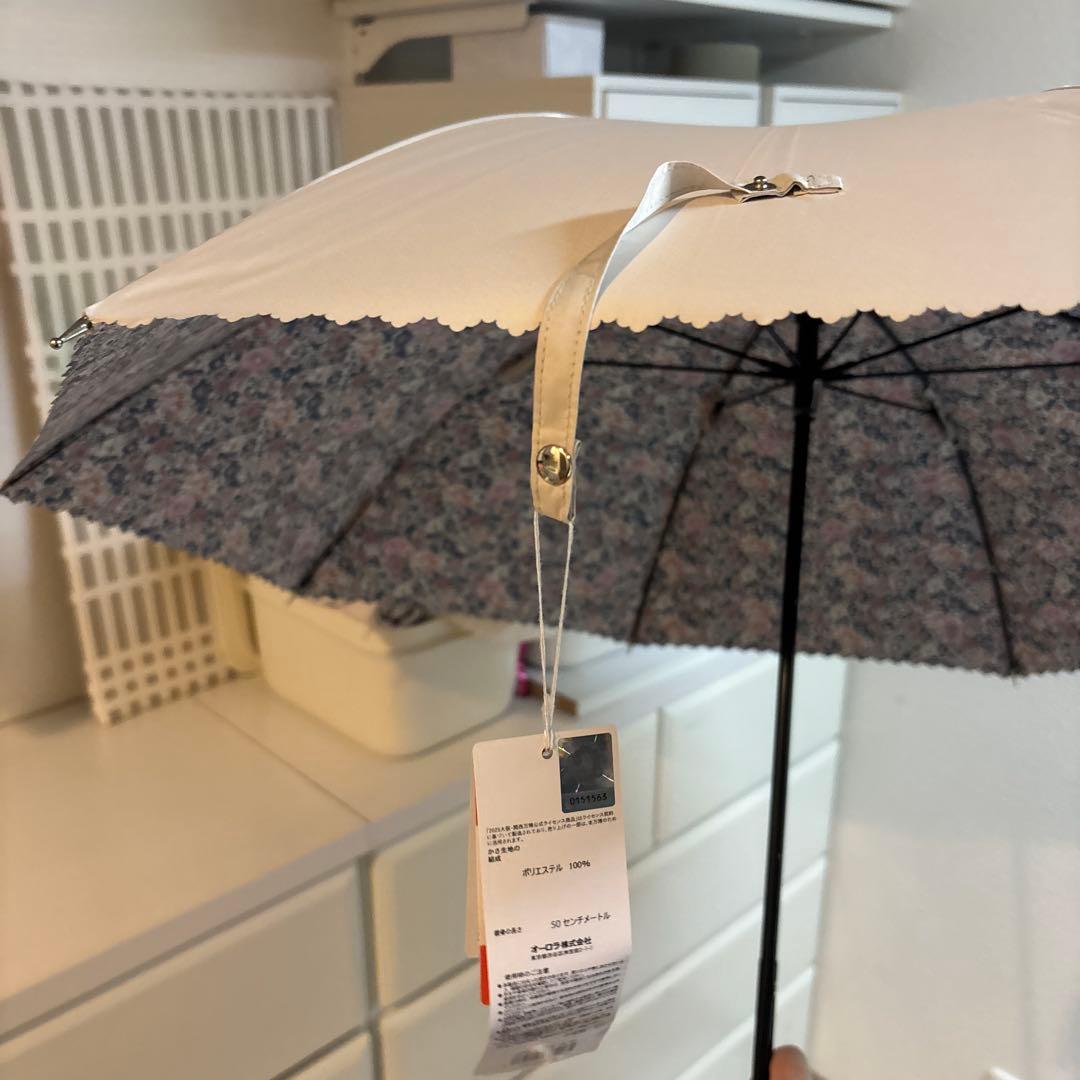 万博×リバティ風傘　晴雨兼用