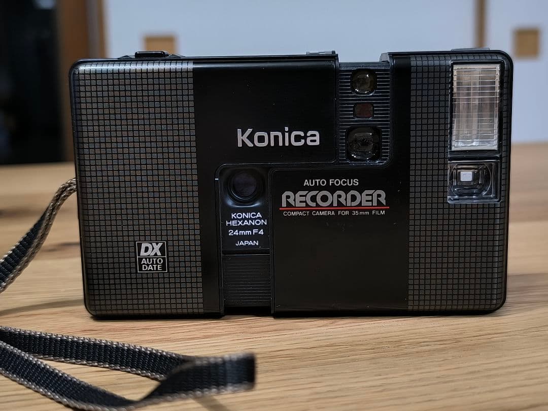 希少☆KONICA/コニカRECORDER ＤＤ24㎜F4ソフトケース純正外箱付