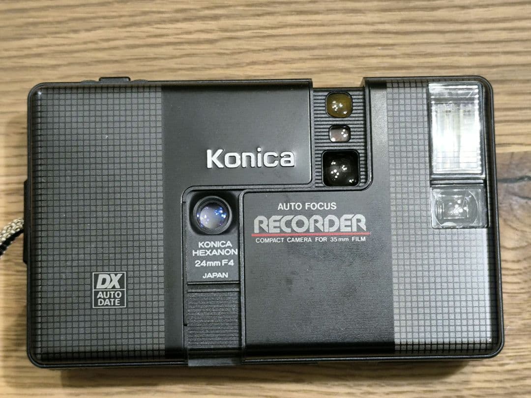 希少☆KONICA/コニカRECORDER ＤＤ24㎜F4ソフトケース純正外箱付