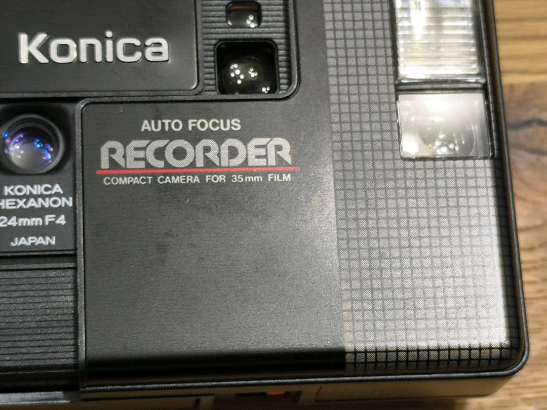 希少☆KONICA/コニカRECORDER ＤＤ24㎜F4ソフトケース純正外箱付