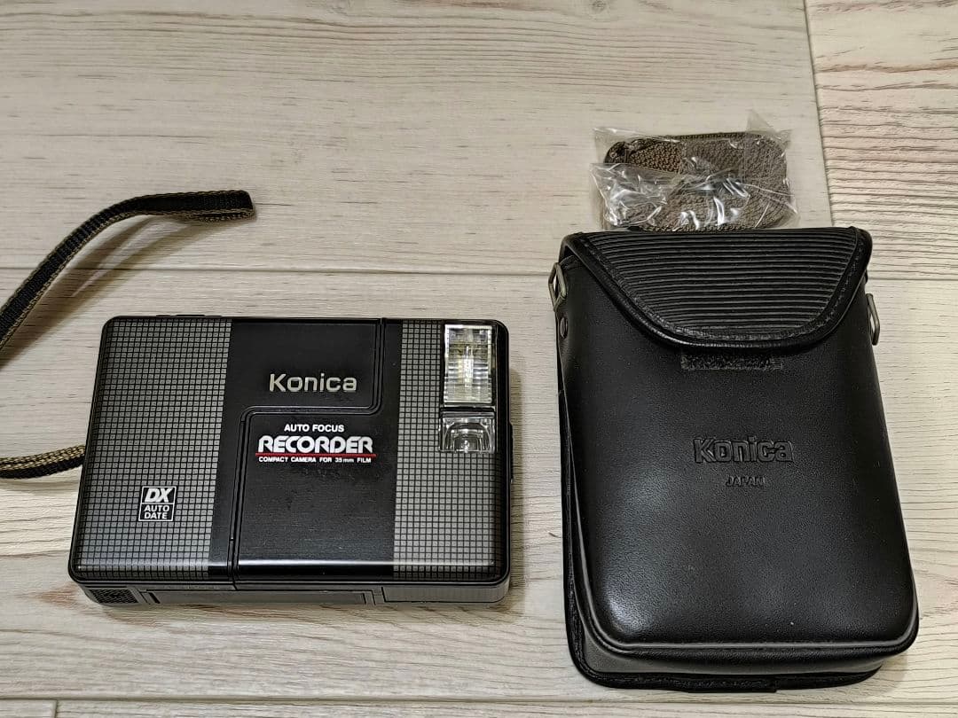 希少☆KONICA/コニカRECORDER ＤＤ24㎜F4ソフトケース純正外箱付