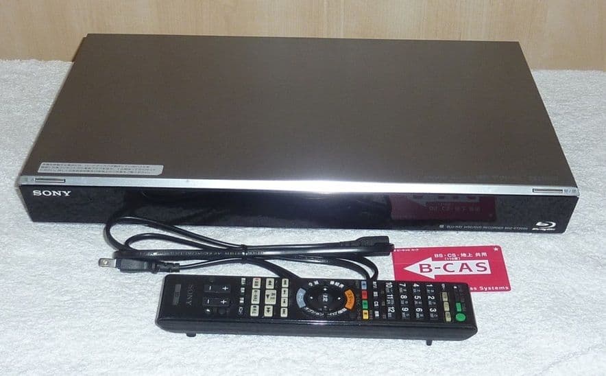 BDZ-ET2000 RMT-B012J ソニーブルーレイ 13年製