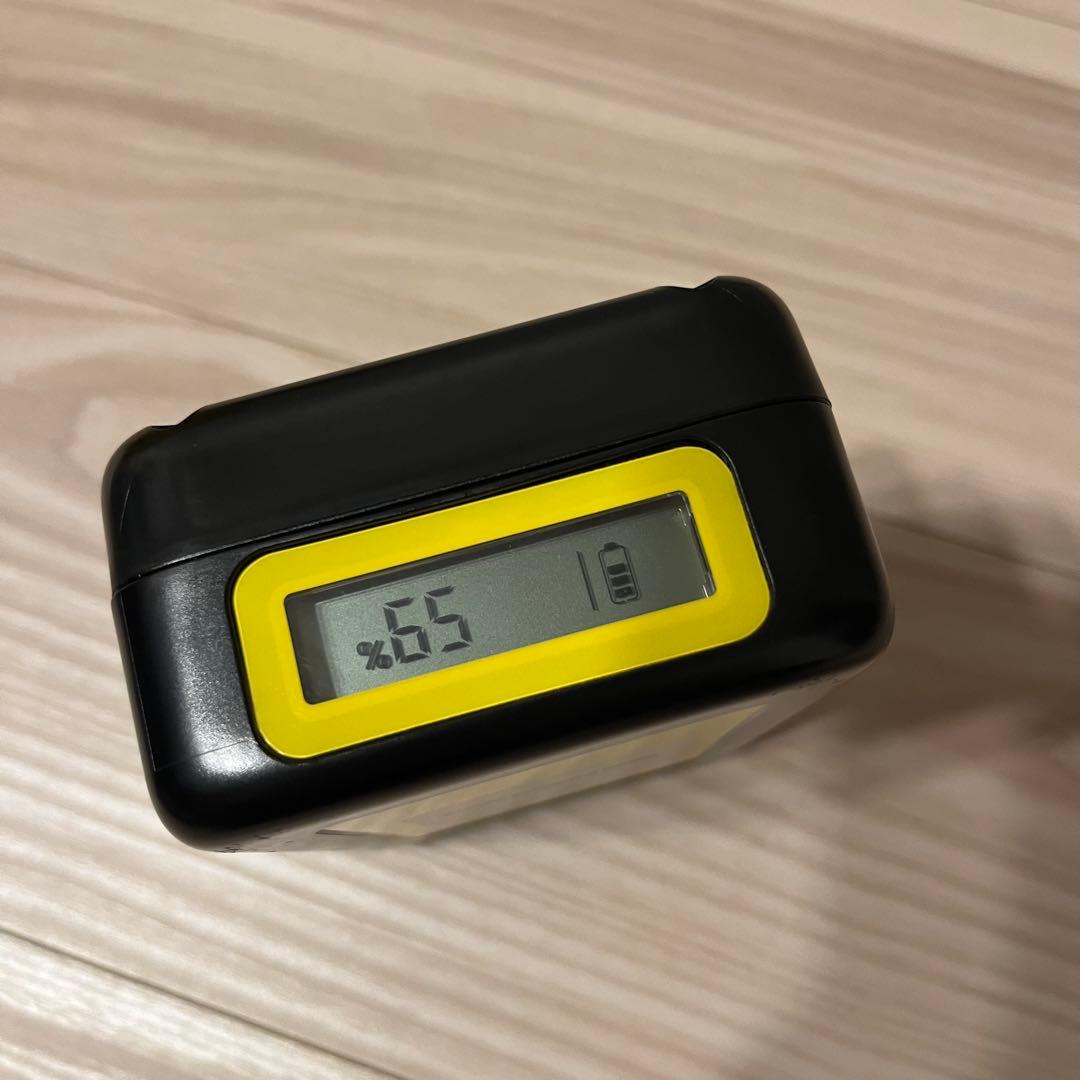 ケルヒャー KHB6 高圧洗浄機・バッテリー・急速充電器・ホース・バケツセット