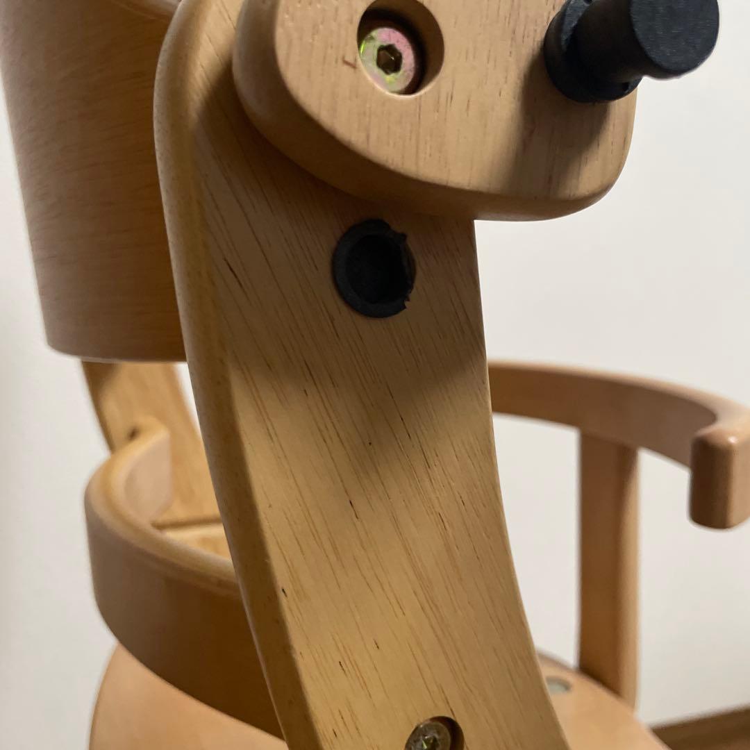 【美品】大和屋　すくすくチェアプラス　テーブル付