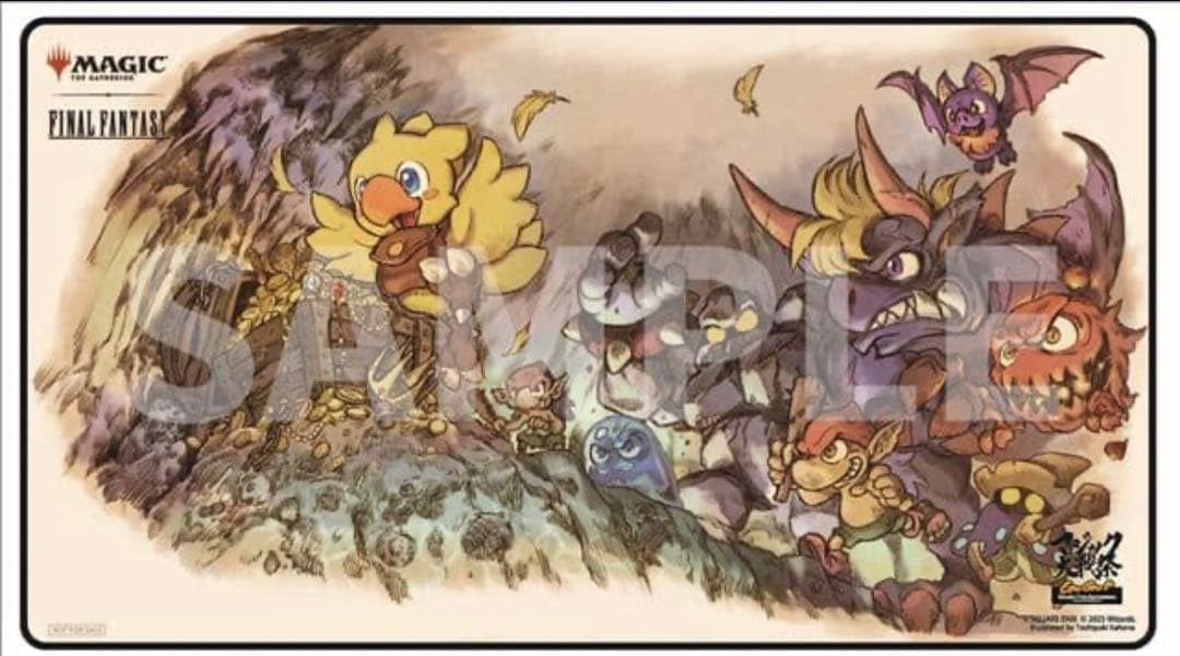 MTG マジック大戦祭 宝物 チョコボ プレイマット