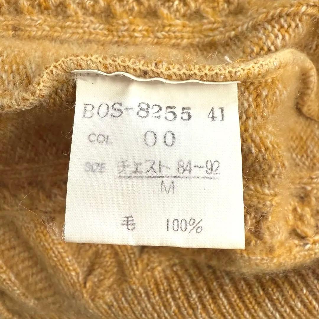 クリスチャンディオールムッシュー カシミヤ100% ケーブルニット セーター