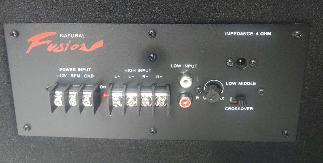 美品　FUSION FSN-WX17L ウーファー ウーハー