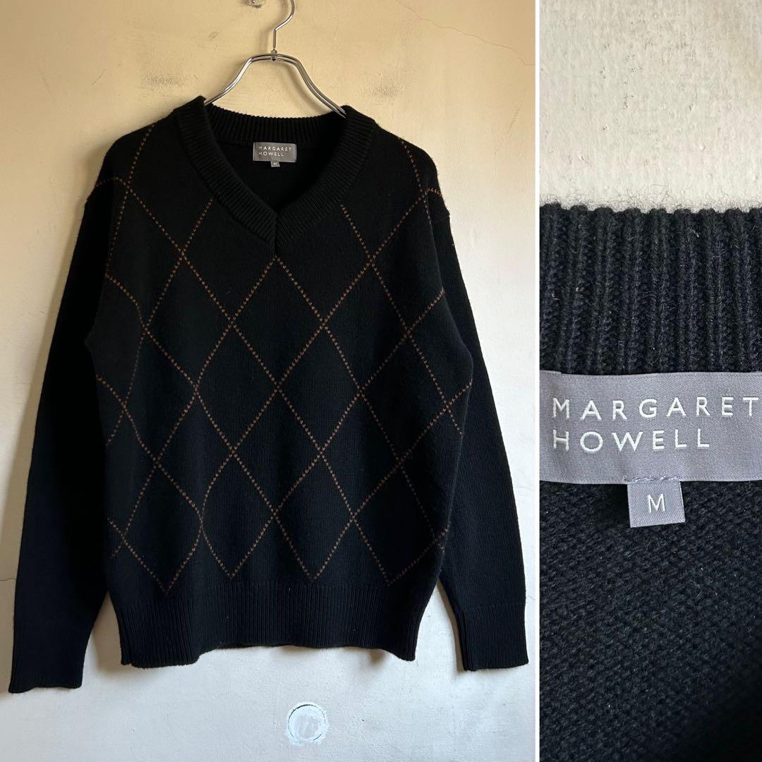 トップス 24AW MARGARET HOWELL WOOL CASHMERE SILK