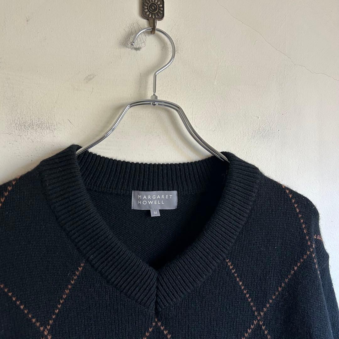 トップス 24AW MARGARET HOWELL WOOL CASHMERE SILK