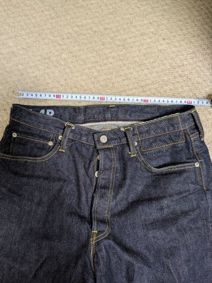 Visvim social sculpture ex wide デニム