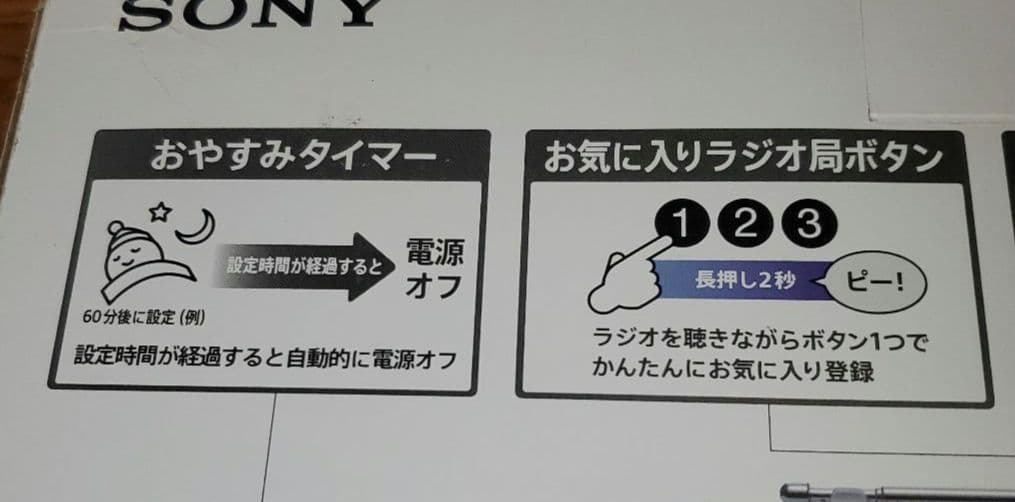 SONY パーソナルオーディオシステムZS-E80 CD・ラジオ