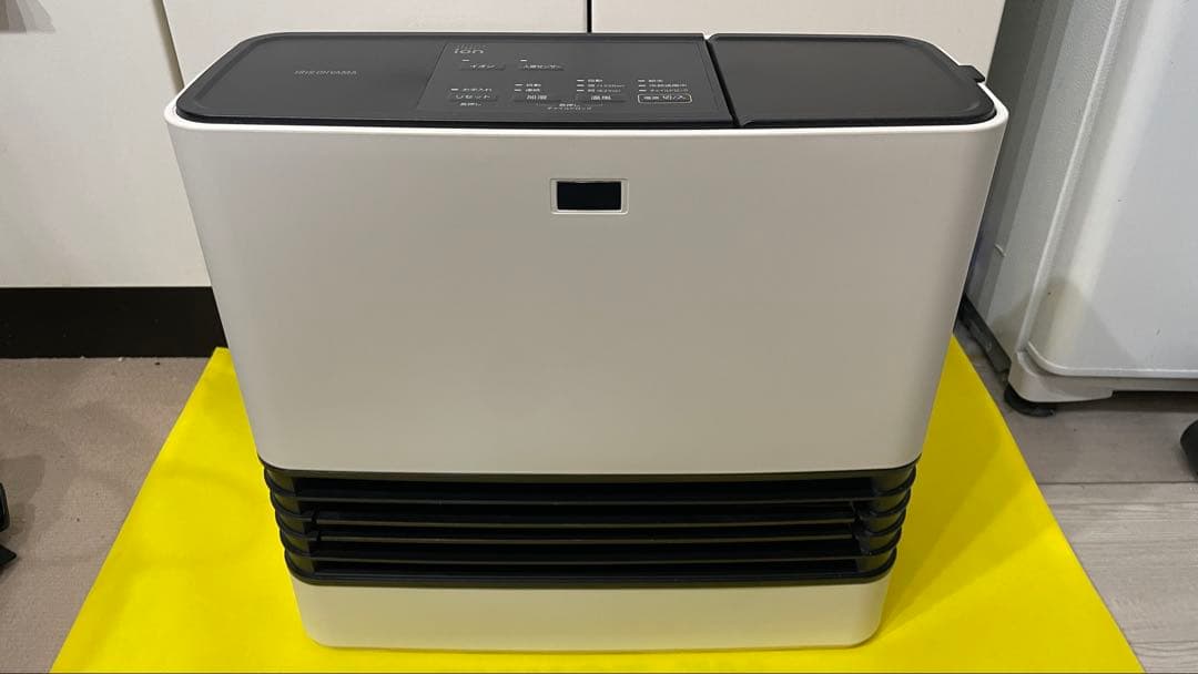 加湿機能付【ほぼ新品-大幅値下げ】加温セラミックファンヒーター