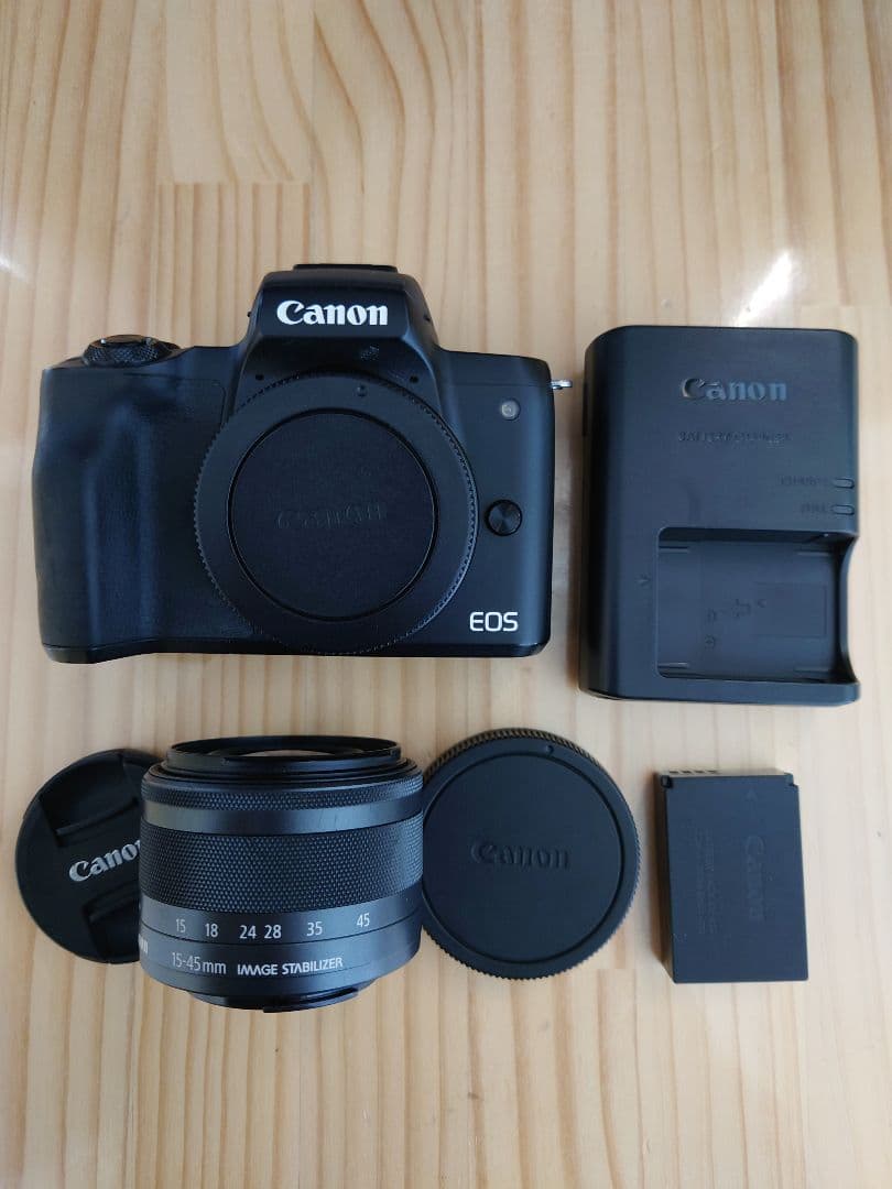 Canon キャノン EOS Kiss M EF-M 15-45mm キット