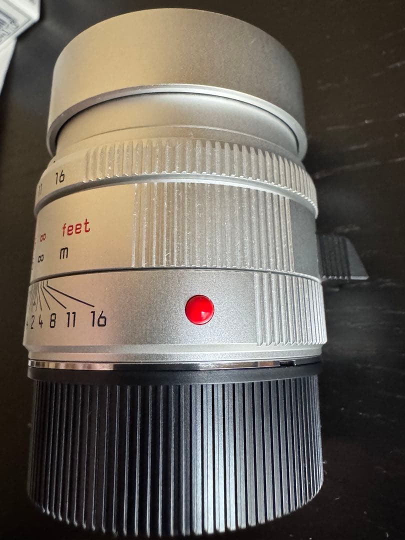 LEICA APO-SUMMICRON 50mm レンズ シルバーキャップ付き