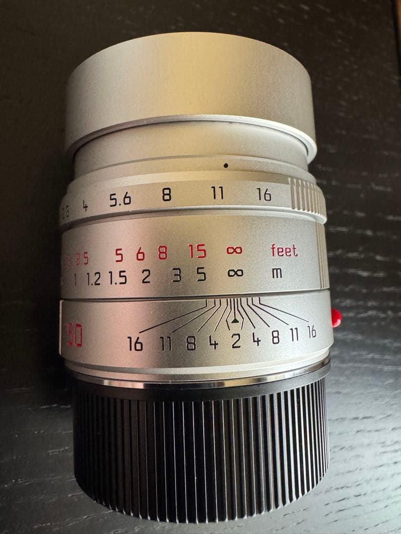LEICA APO-SUMMICRON 50mm レンズ シルバーキャップ付き