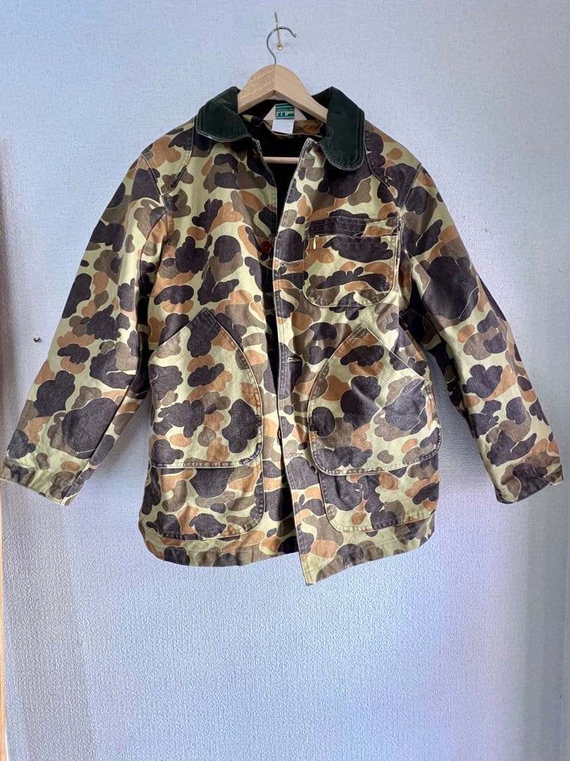 L.L.Bean ダックハンターカモ ハンティングジャケット 米国製