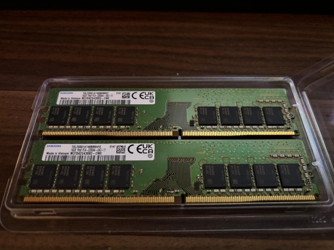 SAMSUNG PC4-3200AA-ua3-11 メモリ