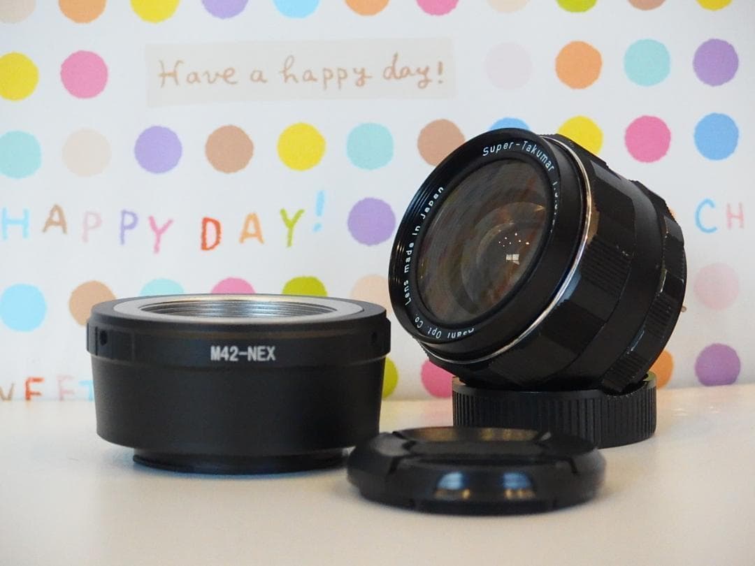Super Takumar 28mm F3.5 SONY Eマウントアダプター付