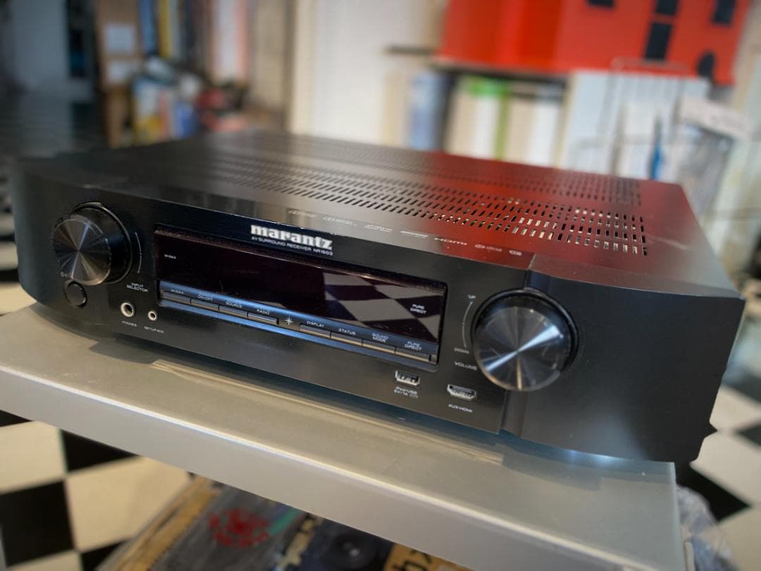 Marantz NR1603 AVサラウンドレシーバー リモコン•電源ケーブル付