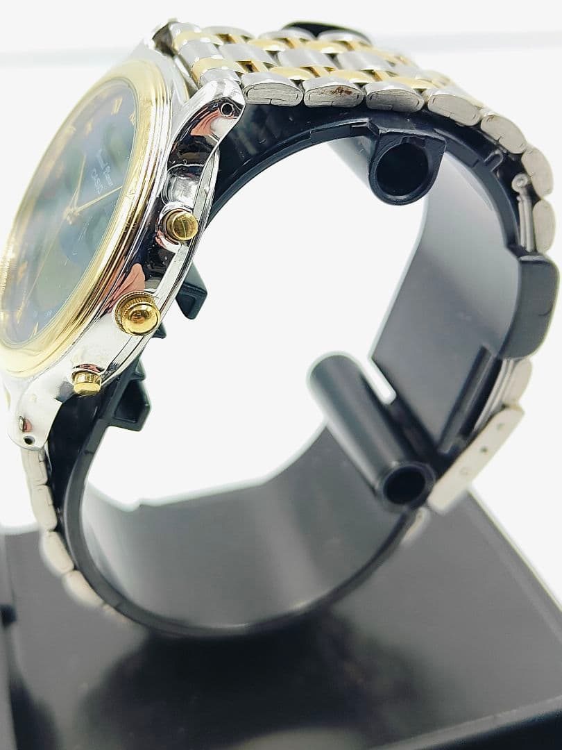 CASIO IA-1110 デジタルとアナログ腕時計