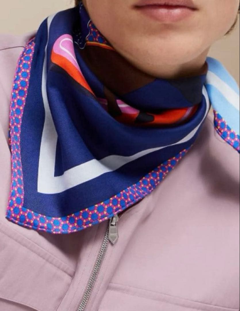 エルメス　カレ65　サーフィンファン　surfing fan スカーフ　希少