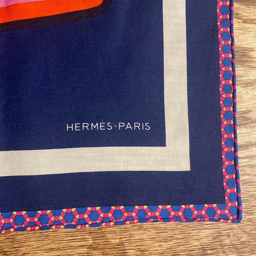 エルメス　カレ65　サーフィンファン　surfing fan スカーフ　希少