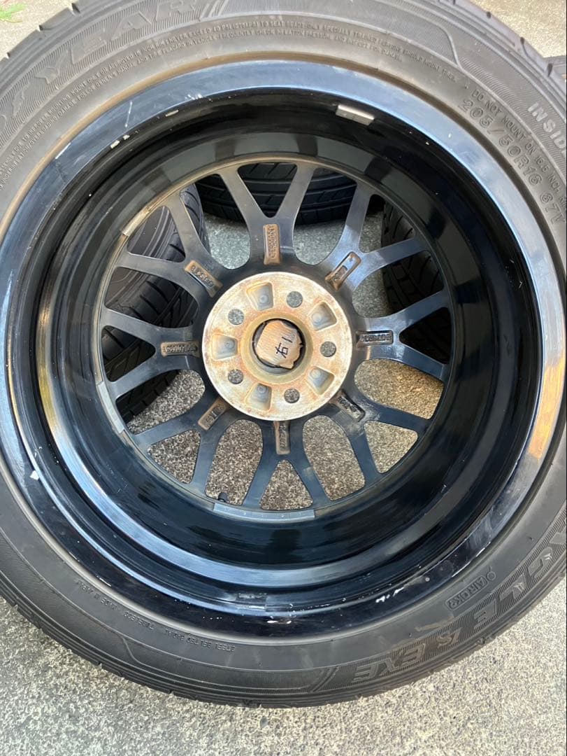 VW6Rポロ使用／VWゴルフ4純正 BBSホイール & タイヤセット