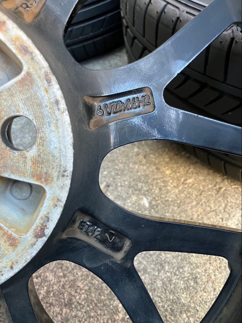 VW6Rポロ使用／VWゴルフ4純正 BBSホイール & タイヤセット