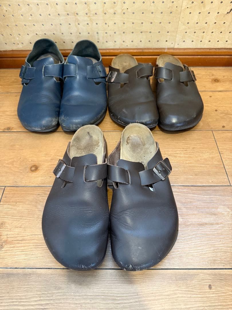 ビルケンシュトック サボサンダル ロンドン　ボストン3足43