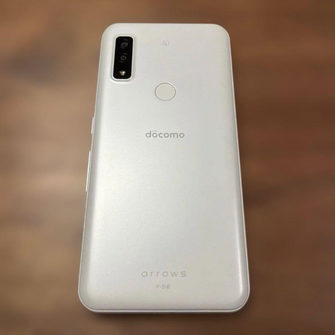 Docomo スマートフォン arrows F-51B ホワイト 本体のみ