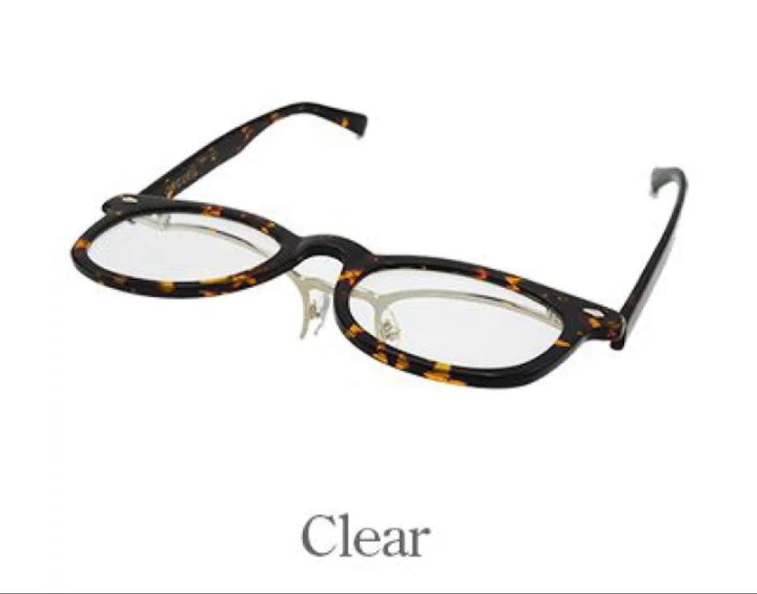 新品 オルゲイユ ORGUEIL フリップアップ デミサングラスOR-7358D