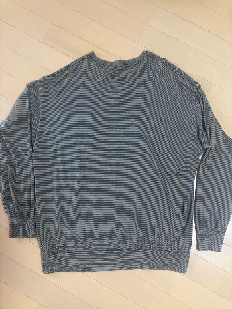 だ*ら様 comoli ウール天竺 長袖クルー サイズ3 border