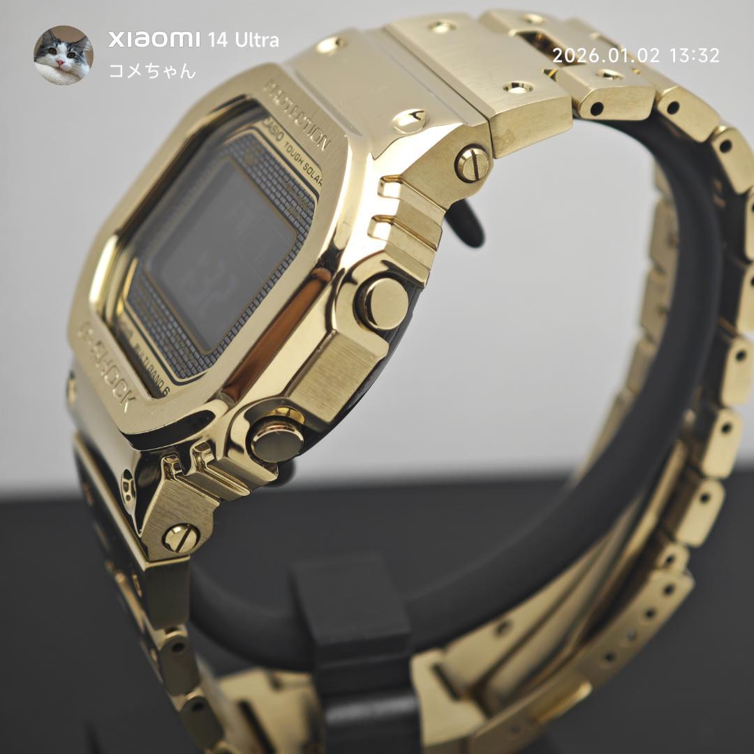 【美品】カシオ G-SHOCK GMW-B5000GD-9JF