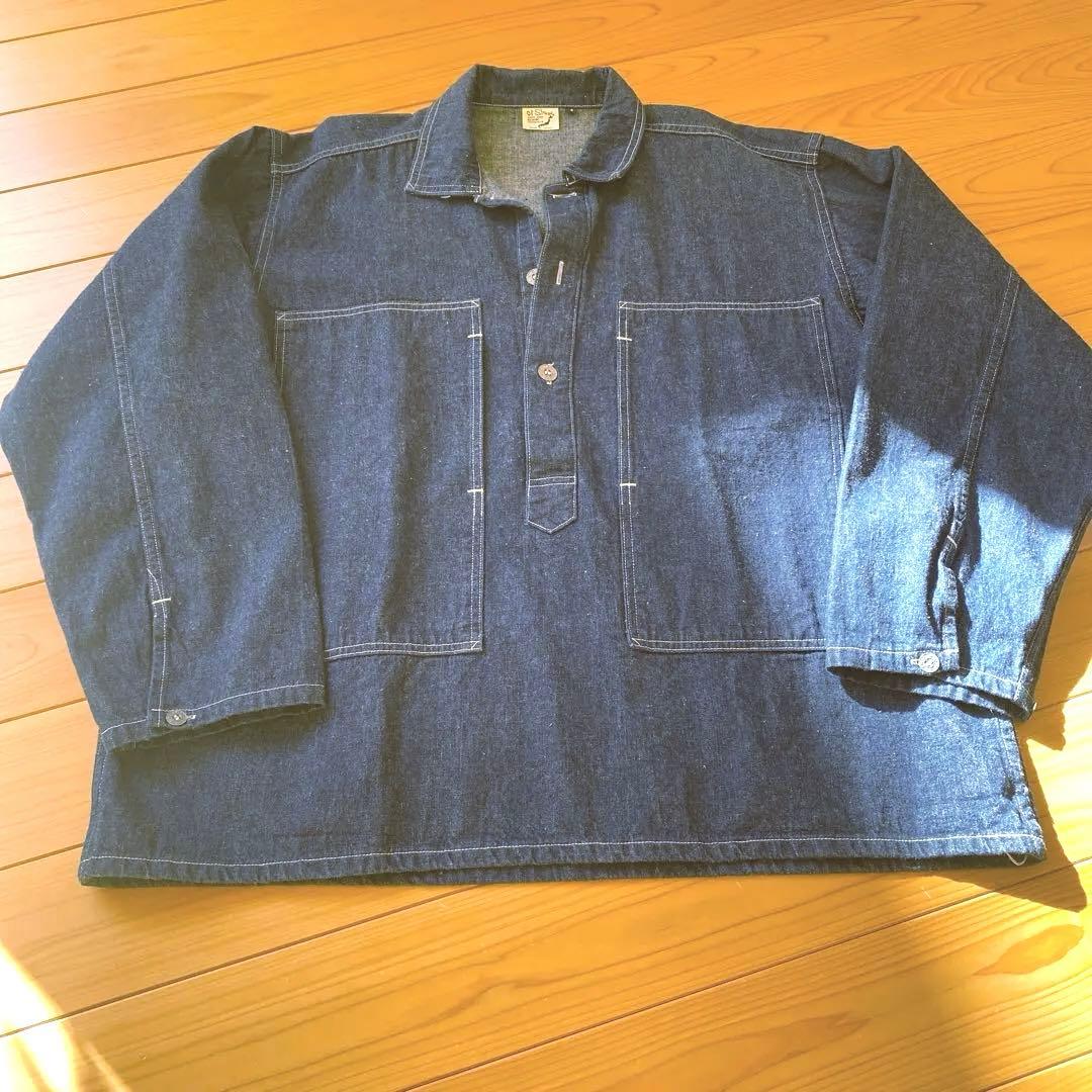 orSlow オアスロウ デニムプルオーバー サイズ4（XL相当）