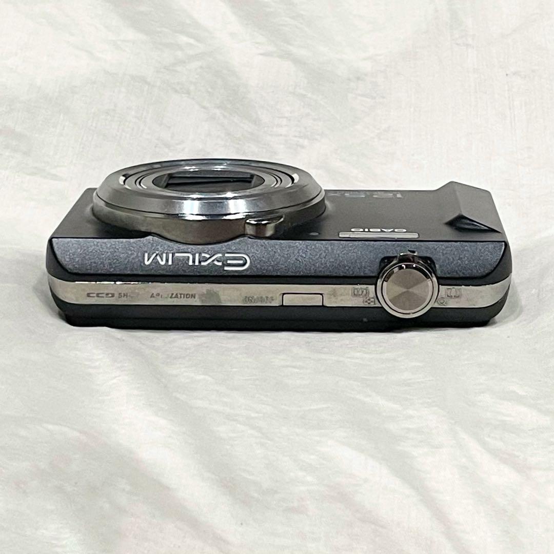 【美品】 CASIO EXILIM EX-ZS160 ブラック デジタルカメラ
