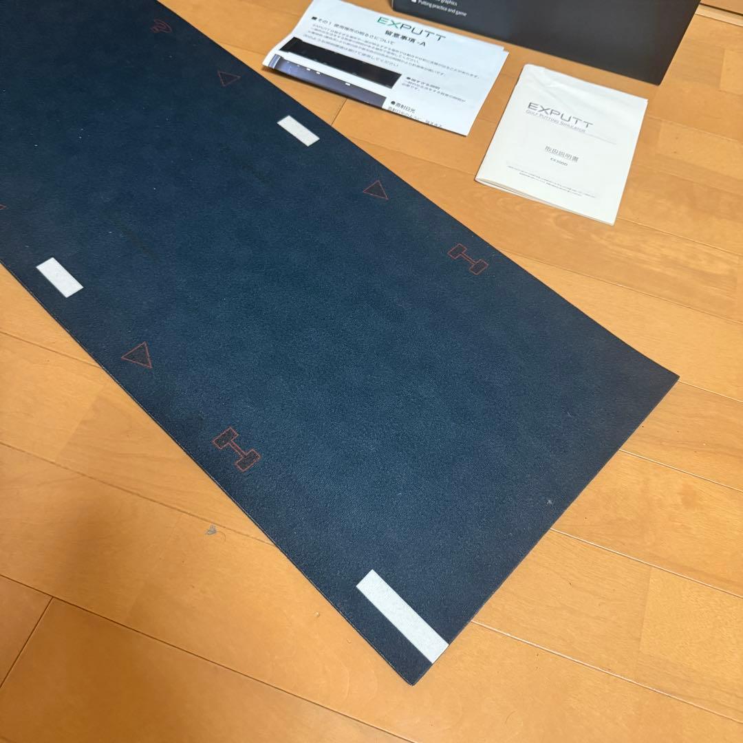 EXPUTT 家庭用 スクリーン パッティング 練習 ゴルフ パター